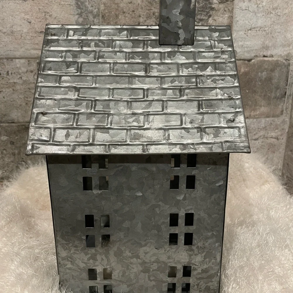 ❤️ POTTERY BARN GALVANIZED MILL HOUSE NEW HOLIDAY